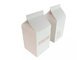 O leite da impressão de JIAZI Pantone dá forma à caixa de embalagem de empacotamento de papel cosmética da garrafa
